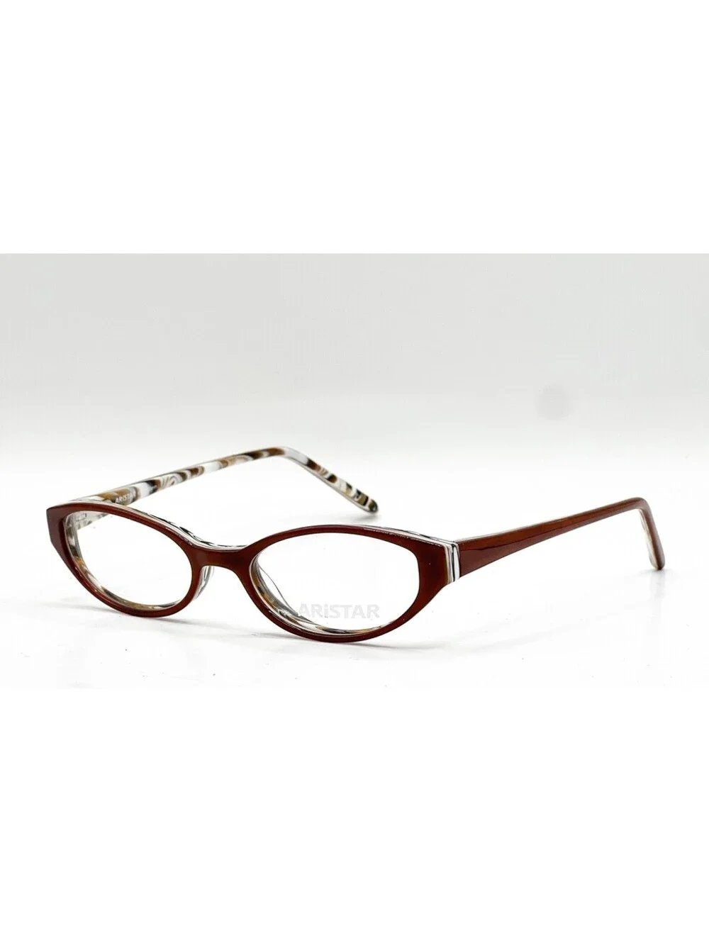 Aristar 6974 535 Brown Authentic Eyeglasses 46-16-135